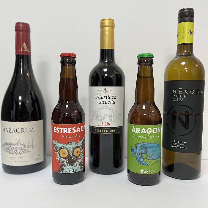 Vinos y cervezas
